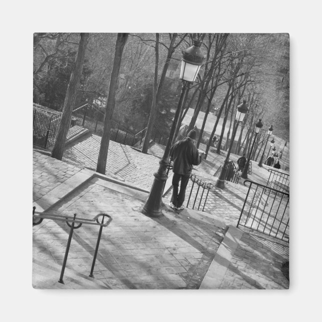 Imán Europa, Francia, París, Montmartre: Por la mañana (Frente)