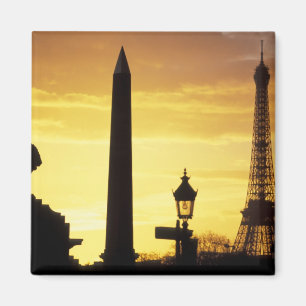 Imán Europa, Francia, París, Plaza de la Concordia.