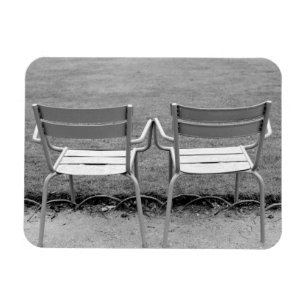 Imán Europa, Francia, París. Sillas, Jardin du 2