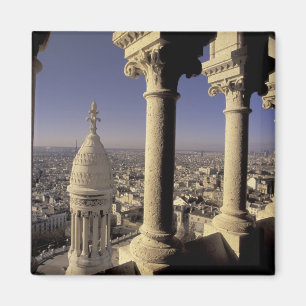 Imán Europa, Francia, París, Vista de París a través de