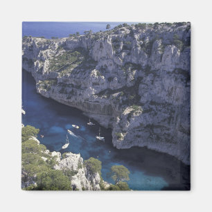 Imán Europa, Francia, Provenza, Calanques. Piedra caliz
