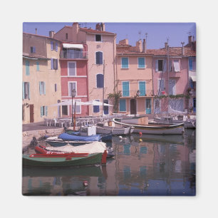 Imán Europa, Francia, Provenza, Martigues. Espejo de