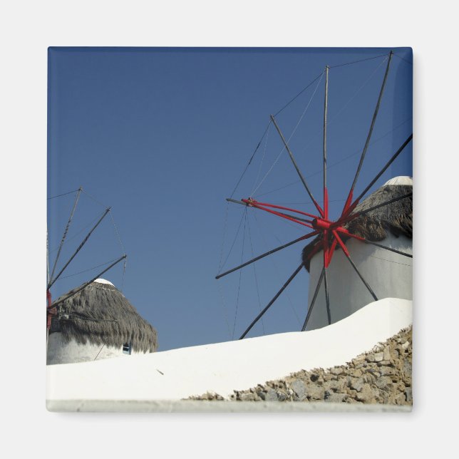Imán Europa, Grecia, Mykonos. (Frente)