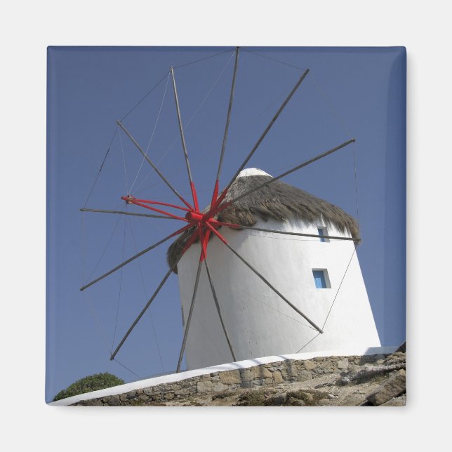 Imán Europa, Grecia, Mykonos. 3 (Frente)