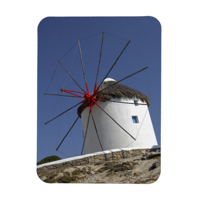 Imán Europa, Grecia, Mykonos. 3 (Vertical)