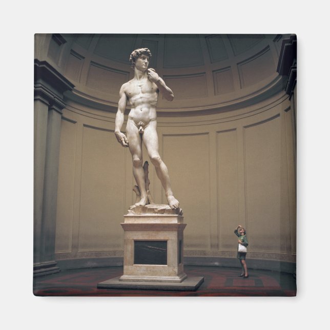 Imán Europa, Italia, Florencia. El tamaño real de (Frente)