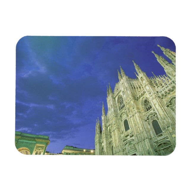 Imán Europa, Italia, Lombardia, Milán. El Duomo, (Horizontal)