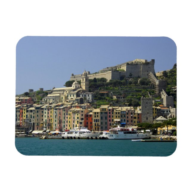 Imán Europa, Italia, Portovenere o Porto Venere. (Horizontal)