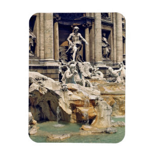 Imán Europa, Italia, Roma. Monedas esparcidas en el fon