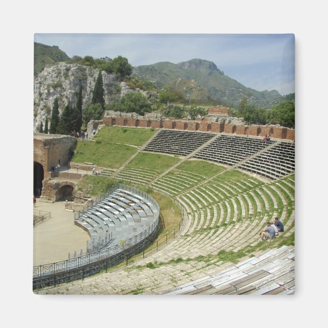 Imán Europa, Italia, Sicilia, Taormina. 3.ᵉʳ siglo (Frente)