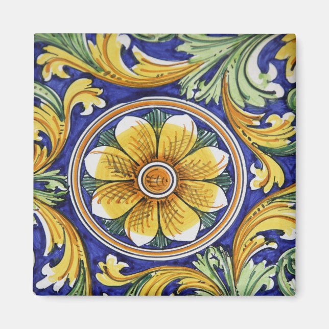 Imán Europa, Italia, Sicilia, Taormina. Tradicional 4 (Frente)