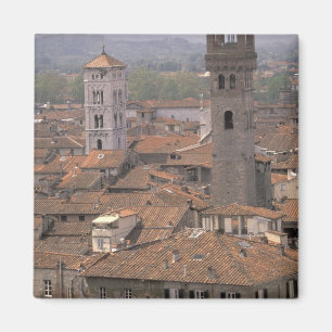 Imán Europa, Italia, Toscana, Lucca, panorama urbano