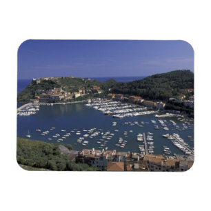 Imán Europa, Italia, Toscana, Porto Ercole, Vista de