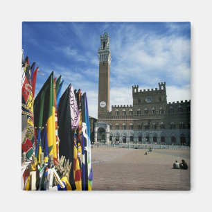 Imán Europa, Italia, Toscana, Siena. Piazza
