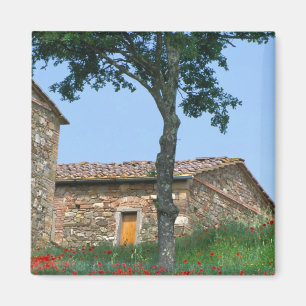 Imán Europa, Italia, Toscana, villa abandonada en