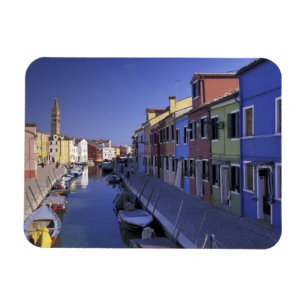 Imán Europa, Italia, Venecia, Isla de Murano, colorida