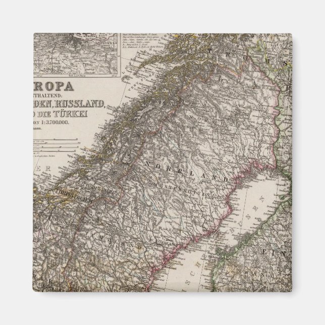 Imán Europa oriental, Noruega (Frente)