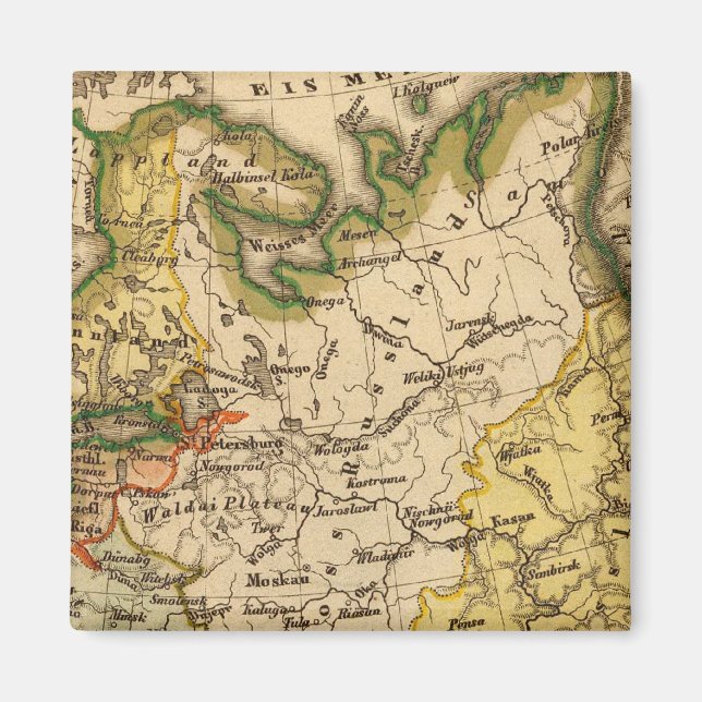 Imán Europa Oriental y Rusia (Frente)