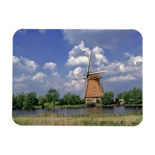 Imán Europa, Países Bajos, Kinerdijk. Un molino de vien