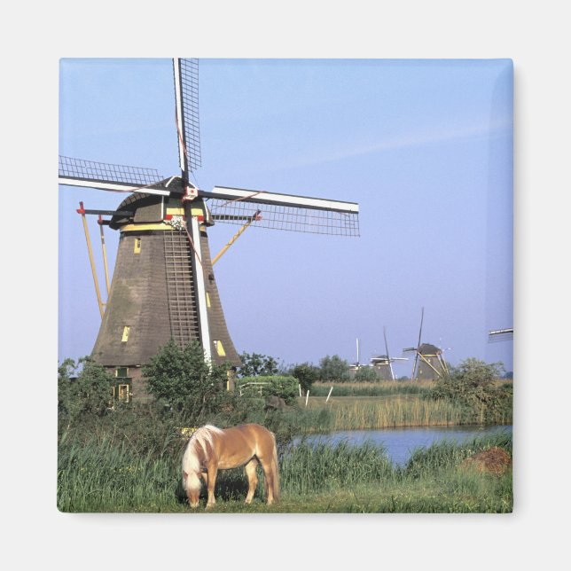 Imán Europa, Países Bajos, Zuid Holland, Kinderdijk. 2 (Frente)