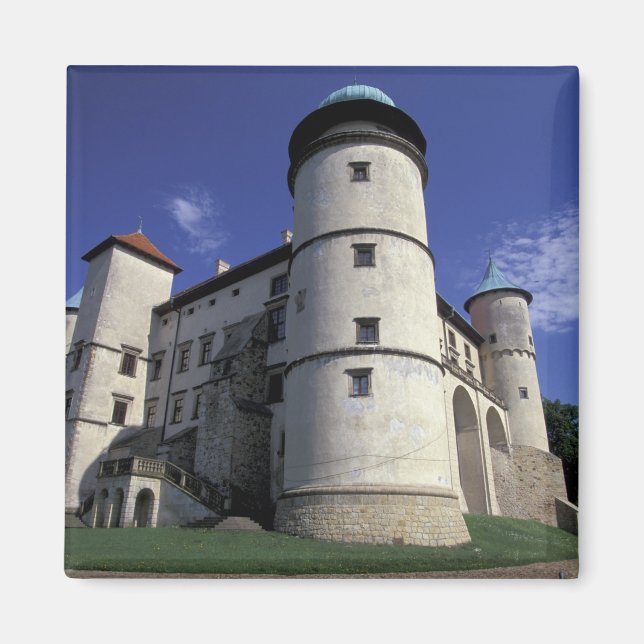 Imán EUROPA, Polonia, Cárpatos Mts., Nowy Wisnicz (Frente)