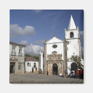 Imán Europa, Portugal, Obidos. Iglesia de Santa Maria e