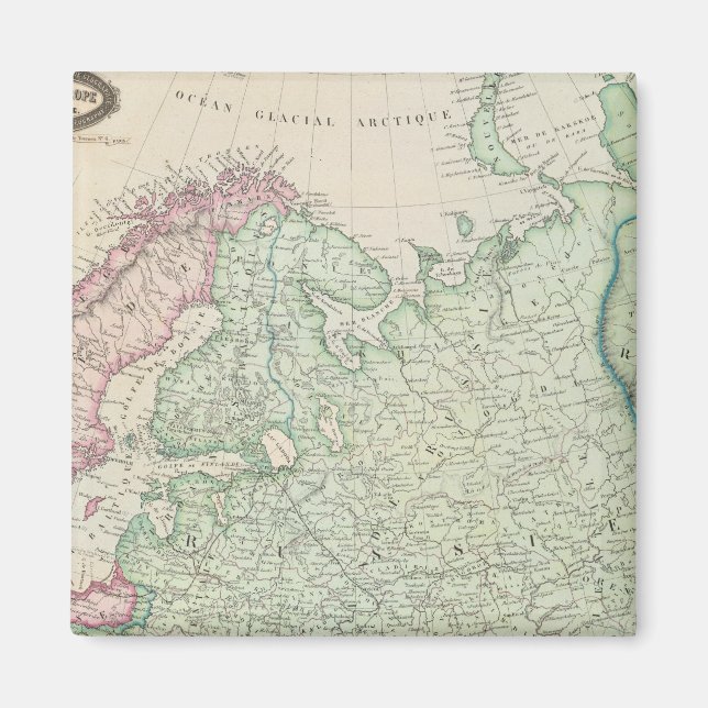 Imán Europa, Rusia, Finlandia (Frente)