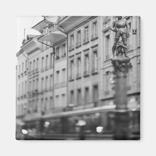 Imán Europa, Suiza, Berna. Tranvía, Marktgasse (Frente)