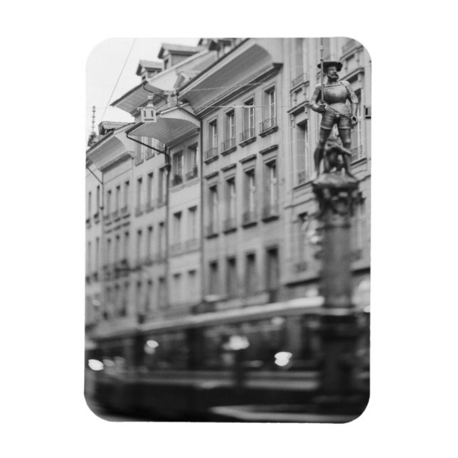 Imán Europa, Suiza, Berna. Tranvía, Marktgasse (Vertical)