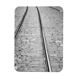 Imán Europa, Suiza, Berna. vías de tranvía,