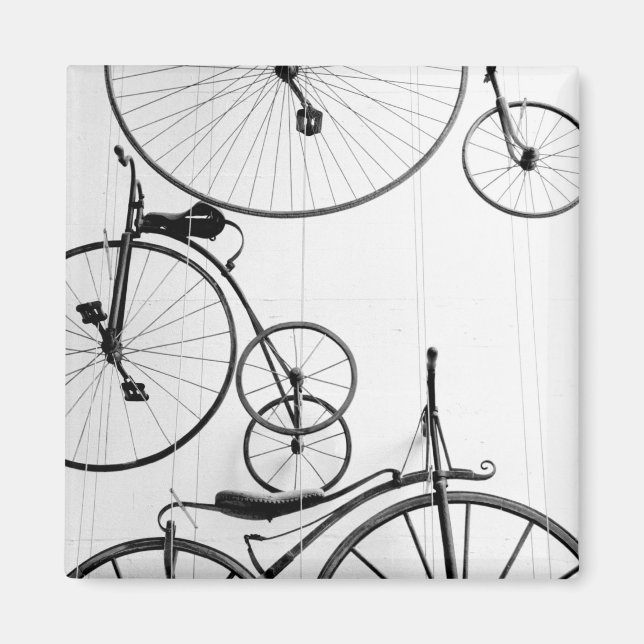 Imán Europa, Suiza, Lucerna. Exposición de bicicletas, (Frente)
