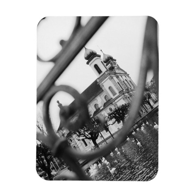 Imán Europa, Suiza, Lucerna. Iglesia jesuita (Vertical)