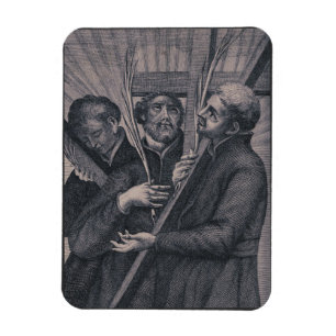 Imán Evangelios católicos japoneses de San Pablo Miki