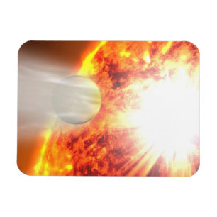 Imán Evaporación de la atmósfera de Hd 189733b