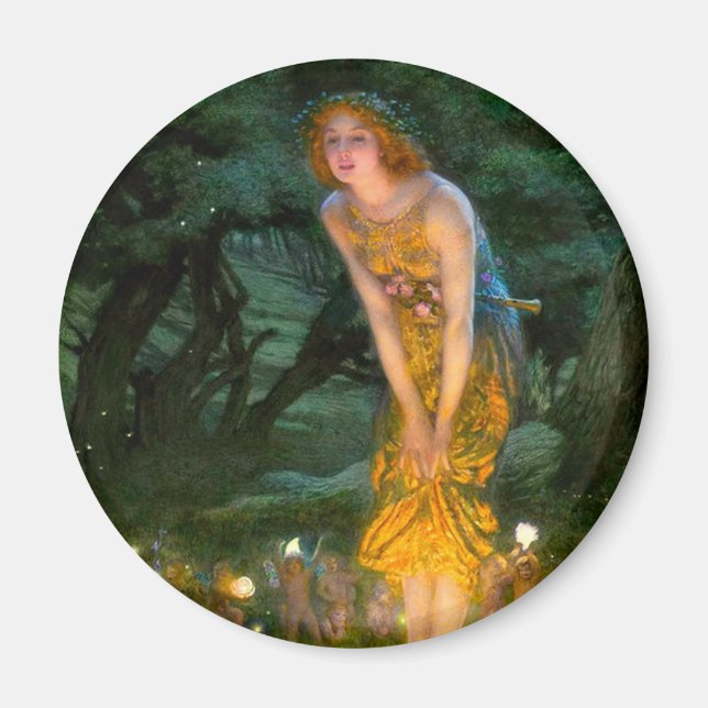 Imán Eve del verano medio Edward Robert Hughes (Frente)