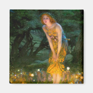 Imán Eve del verano medio Edward Robert Hughes