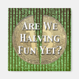 Imán Evento Bitcoin Halving