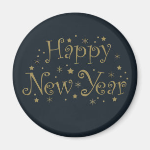 Imán Evento de Celebración de Año Nuevo