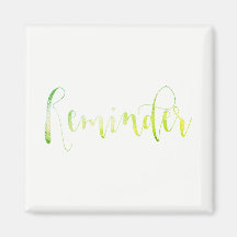 Evento recordatorio Recuerde Hoja Verde Blanco Ver