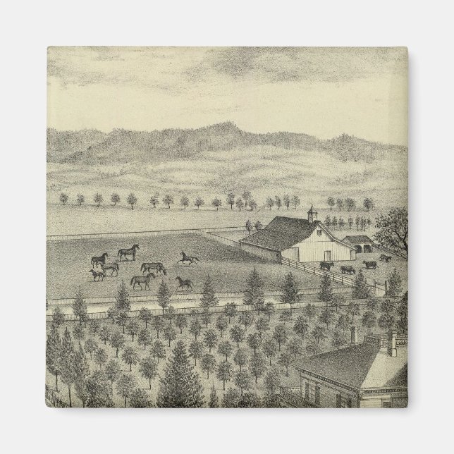 Imán Evergreen Ave Farm (Frente)