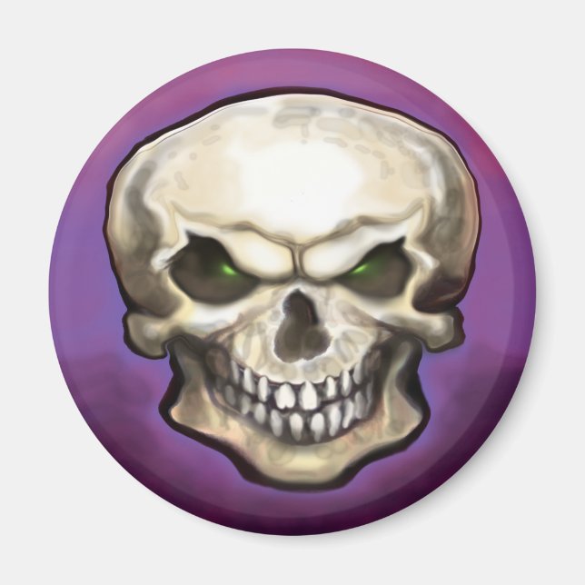 Imán Evil Skull (Frente)