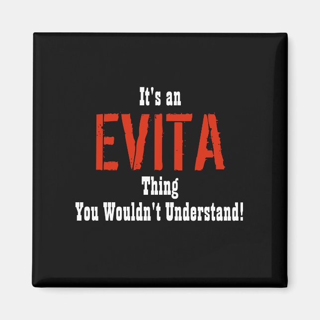 Imán Evita Magnet (Frente)