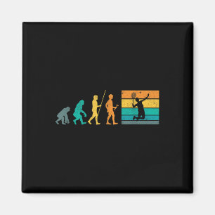 Imán Evolución de bádminton vintage lanzadera retro bád