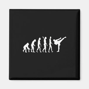 Imán Evolución de Kickboxing Karate Arti Taekwondo Judo