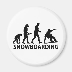 Imán Evolución de la snowboard