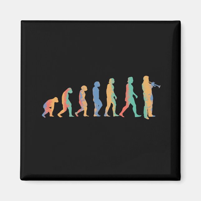Imán Evolución de trompeta (Frente)