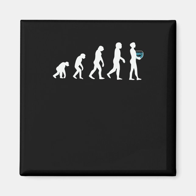 Imán Evolución del acuario para peces (Frente)