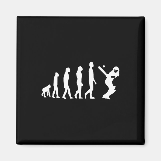 Imán Evolución del críquet  (Frente)