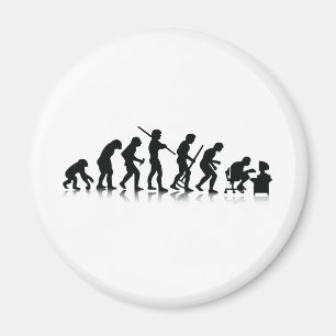 Imán Evolución del nerd