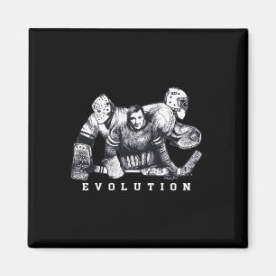 Imán Evolución del portero de hockey sin máscara Máscar